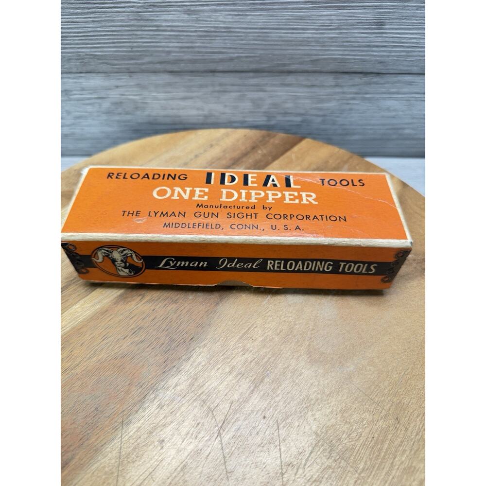 Vintage Lyman Ideal Reloading Tools One Dipper